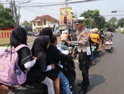 Hari ke 6 Ops Patuh Maung 2024, Ditlantas Polda Banten Lakukan Teguran dan Himbauan