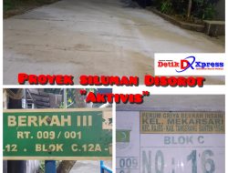 Proyek Siluman Di Perum Griya Berkah Insani, Di Sorot Aktivis