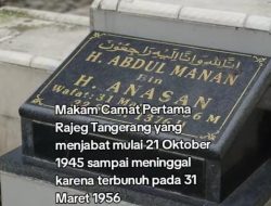 Ziarah Makam Camat Pertama Rajeg, Yang Terbunuh Pada 31 Maret 1956